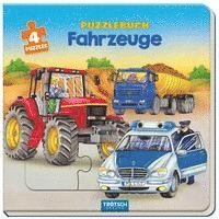 bokomslag Trötsch Pappenbuch Puzzlebuch Fahrzeuge