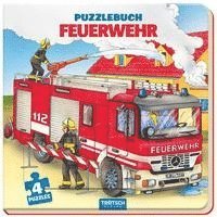 bokomslag Trötsch Pappenbuch Puzzlebuch Feuerwehr