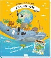 bokomslag Trötsch Kinderatlas Das große Entdeckerbuch Atlas der Tiere