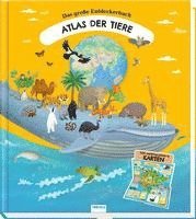 Trötsch Verlag GmbH & Co.KG - Trötsch Kinderatlas Das große Entdeckerbuch Atlas der Tiere, Inbunden