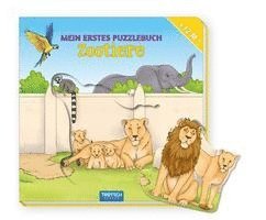 Trötsch Pappenbuch Mein erstes Puzzlebuch Zootiere 1