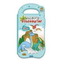 Trötsch Verlag - Trötsch Malbuch mit Rubbelstickern Dinosaurier, Häftad