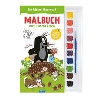 Trötsch Verlag - Trötsch Der kleine Maulwurf Malbuch mit Tuschkasten, Häftad
