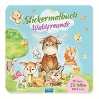 bokomslag Trötsch Malbuch Stickermalbuch Waldfreunde