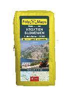 bokomslag FolyMaps Motorradkarten Kroatien Slowenien