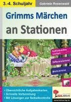 bokomslag Grimms Märchen an Stationen / Klasse 3-4