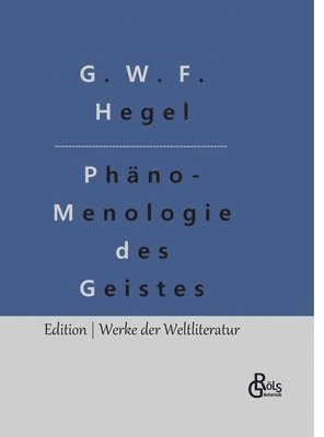 bokomslag Phnomenologie des Geistes