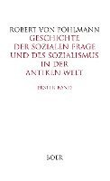 Geschichte der sozialen Frage und des Sozialismus in der antiken Welt, Band 1 1
