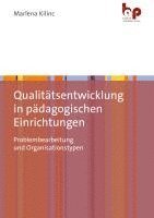 bokomslag Qualitätsentwicklung in pädagogischen Einrichtungen