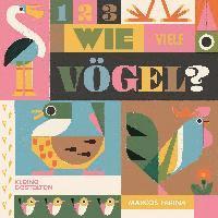 Marcos Farina, Kleine Gestalten - 1 2 3 Wie viele Vögel?, Kartonnage