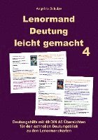 bokomslag Lenormand Deutung leicht gemacht 4