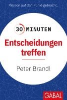 Peter Brandl - 30 Minuten Entscheidungen treffen, Häftad