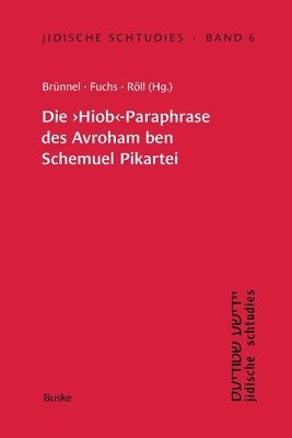 bokomslag Jidische Schtudies 6: Die ->Hiob