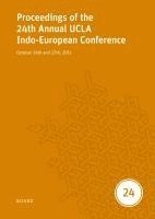 bokomslag Proceedings of the 24th Annual UCLA Indo-European Conference: October 26th and 27th, 2012