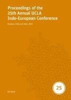 bokomslag Proceedings of the 25th Annual UCLA Indo-European Conference: October 25th and 26th, 2013