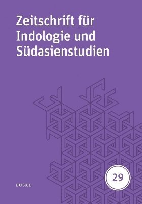 Thomas Oberlies, Hans Harder - Zeitschrift für Indologie und Südasienstudien 29, Häftad