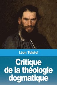 bokomslag Critique de la thologie dogmatique