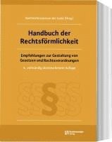 bokomslag Handbuch der Rechtsförmlichkeit