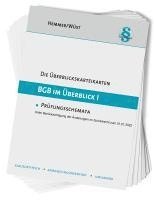 Überblickskarteikarten BGB im Überblick I 1