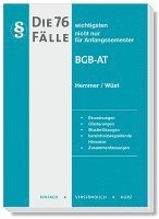 bokomslag Die 76 wichtigsten Fälle BGB AT