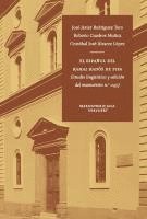 bokomslag El español del Kahal Kadós de Pisa : estudio lingüístico y edición del mamotreto n.º 0457