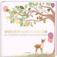 bokomslag Babyalbum - UNSER ERSTES GEMEINSAMES JAHR (rosé)