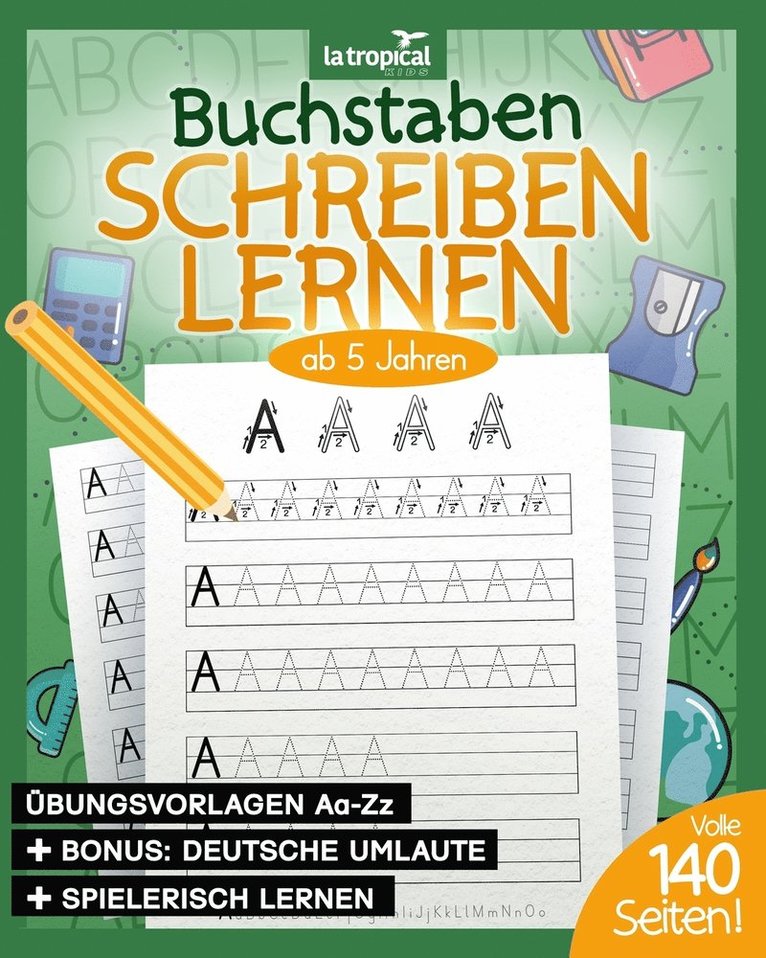 David Ludwig - Buchstaben schreiben lernen ab 5 Jahren, Häftad