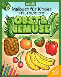 bokomslag Malbuch fur Kinder mit meinem Obst und Gemuse