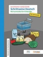 bokomslag Schrittweise Deutsch / Wortschatzkarten Einkaufen für Lehrerkoffer