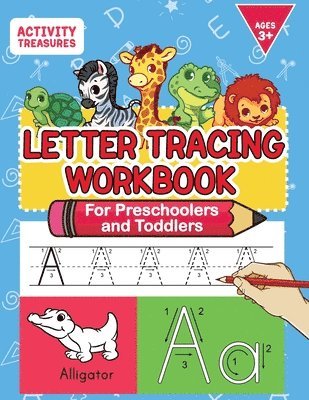 bokomslag Letter Tracing Workbook For Preschoolers And Toddlers