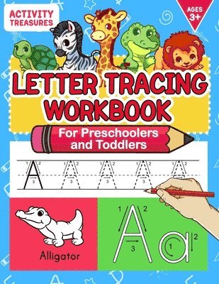 bokomslag Letter Tracing Workbook For Preschoolers And Toddlers