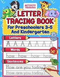 bokomslag Letter Tracing Book For Preschoolers 3-5 And Kindergarten