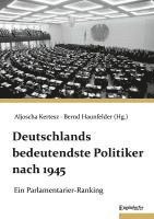 bokomslag Deutschlands bedeutendste Politiker nach 1945