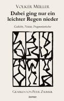 Volker Müller - Dabei ging nur ein leichter Regen nieder, Häftad