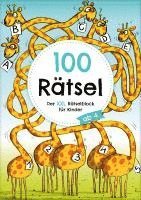 XXL-Rätselblock für Kinder ab 4 Jahren: 100 Rätsel für Freizeit und Urlaub in DIN A5 | Labyrinthe, Punkt zu Punkt, finde den Fehler, Ausmalbilder uvm. | Übungsheft zur Stärkung der Feinmotorik und 1