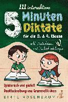 bokomslag 111 interaktive 5 Minuten Diktate für die 3. & 4. Klasse