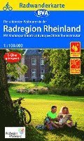 Radwanderkarte BVA Die schönsten Radtouren in der RadRegion Rheinland 1:100.000, reiß- und wetterfest, GPS-Tracks Download 1