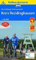 bokomslag Radwanderkarte BVA Die schönsten Radtouren im Kreis Recklinghausen, 1:50.000, reiß- und wetterfest, GPS-Tracks Download