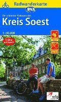 bokomslag Radwanderkarte BVA Die schönsten Radtouren im Kreis Soest 1:50.000, reiß- und wetterfest, GPS-Tracks Download