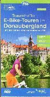 ADFC-Regionalkarte Traumhafte E-Bike-Touren im Donaubergland, 1:75.000, mit Tagestourenvorschlägen, reiß- und wetterfest, GPS-Tracks Download 1