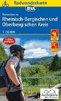 bokomslag Radwanderkarte BVA Radwandern im Rheinisch-Bergischen und Oberbergischen Kreis 1:50.000, reiß- und wetterfest, GPS-Tracks Download
