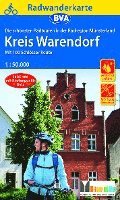 bokomslag Radwanderkarte BVA Radregion Münsterland Kreis Warendorf mit 100 Schlösser Route 1:50.000, reiß- und wetterfest, GPS-Tracks Download