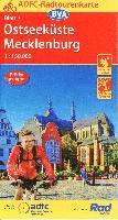 bokomslag Ostseeküste / Mecklenburg cycling map