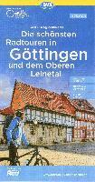 bokomslag Göttingen / Oberen Leinetal Die Schönsten Radtouren cycling map