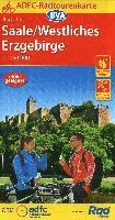 Saale / Westliches Erzgebirge cycling map 1