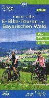 bokomslag ADFC-Regionalkarte Traumhafte E-Bike-Touren im Bayerischen Wald, 1:75.000, mit Tagestourenvorschlägen, reiß- und wetterfest, GPS-Tracks Download
