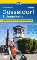 bokomslag Radwanderkarte BVA Düsseldorf & Umgebung, mit Knotenpunkten der RadRegionRheinland, 1:50.000, reiß- und wetterfest, GPS-Tracks Download, E-Bike geeignet