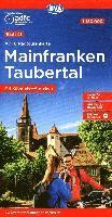 bokomslag Mainfranken / Taubertal cycling map