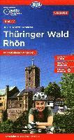 bokomslag Thüringer Wald / Rhön cycling map