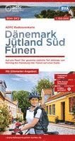 bokomslag Denmark Jutland Sud Funen cycling map